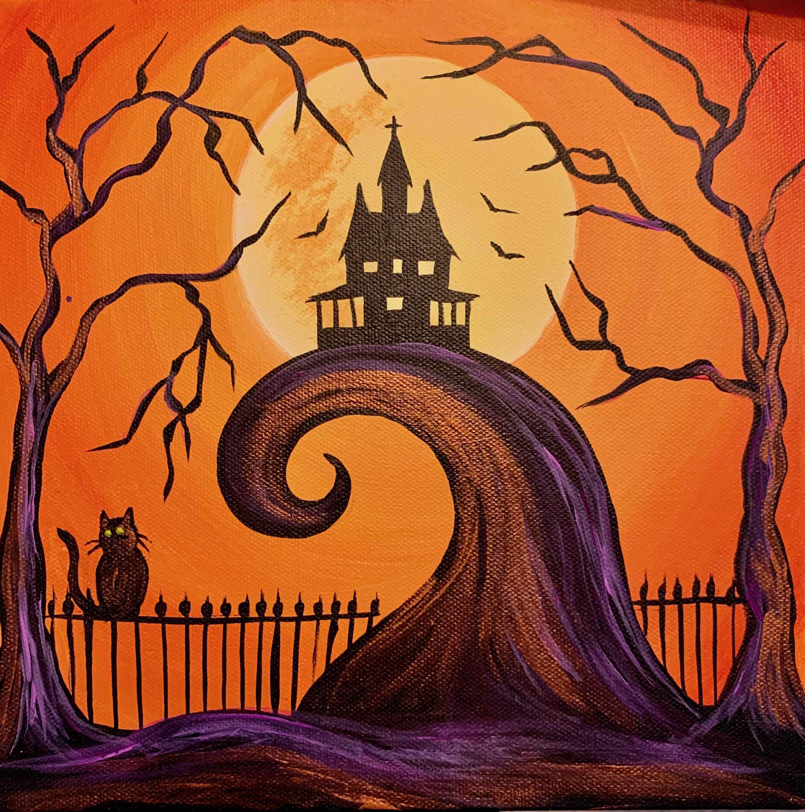 Mini painting- moonlit manor (other kits available)